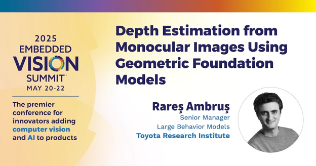 Depth Estimation from Monocular Images Using Geometric Foundation Models
