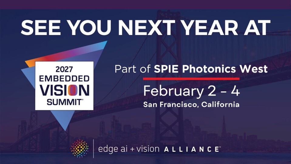 Embedded Vision Summit 2027