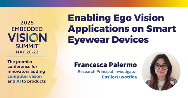 Enabling Ego Vision Applications on Smart Eyewear Devices
