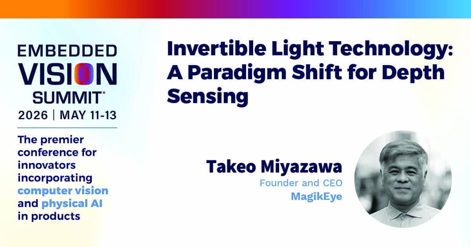 MagikEye - Invertible Light Technology A Paradigm Shift for Depth Sensing