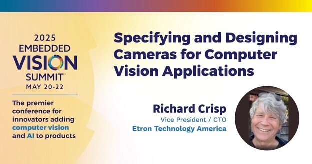 Specifying and Designing Cameras for Computer Vision Applications