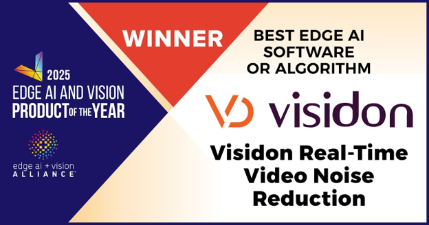Visidon - Visidon Real-time Video Noise Reduction (Best Edge AI Software or Algorithm)